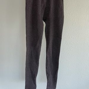 Black and white speckled leggings